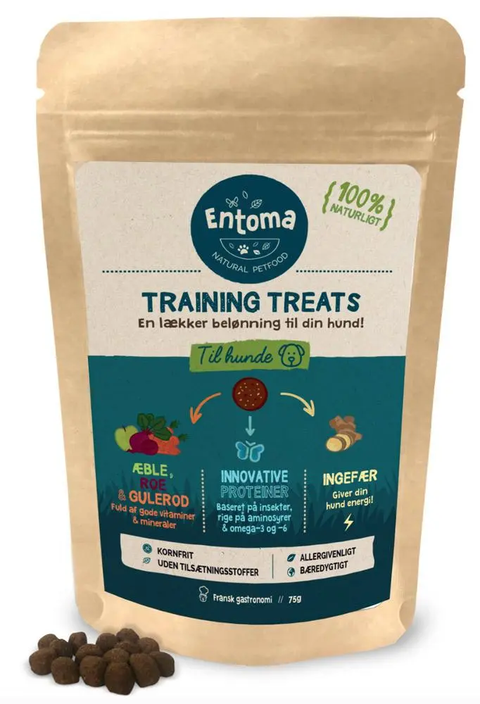 Entoma Naturlige Hunde Godbidder 75 g